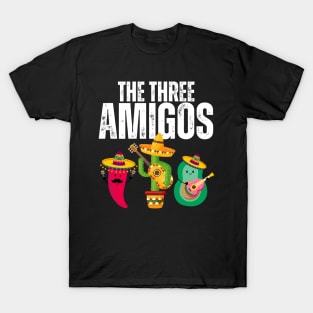 The Three Amigos T-shirt  Funny Cinco De Mayo T-Shirt